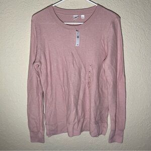 NWT GAP Pink Long Sleeve Sweater